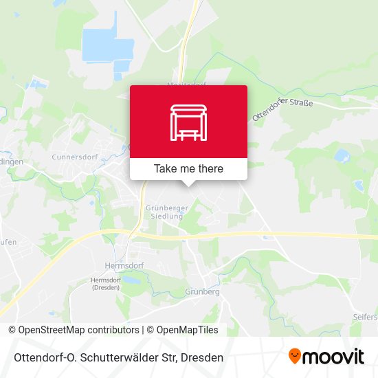 Карта Ottendorf-O. Schutterwälder Str