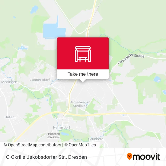 Карта O-Okrilla Jakobsdorfer Str.