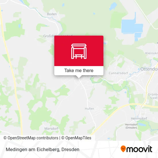 Карта Medingen am Eichelberg