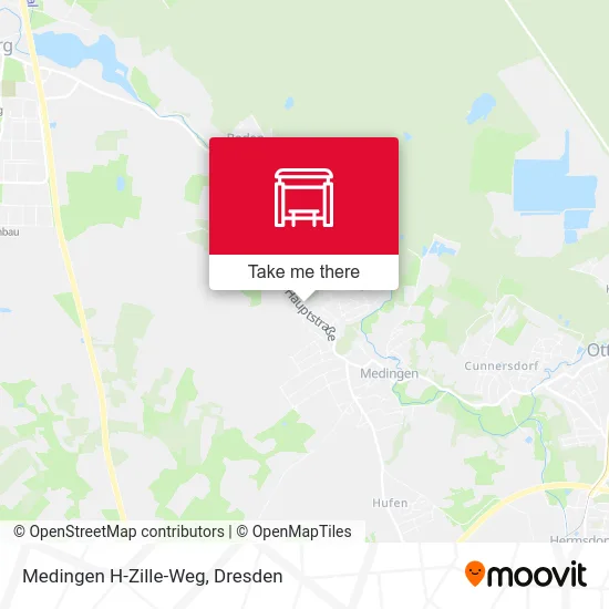 Карта Medingen H-Zille-Weg