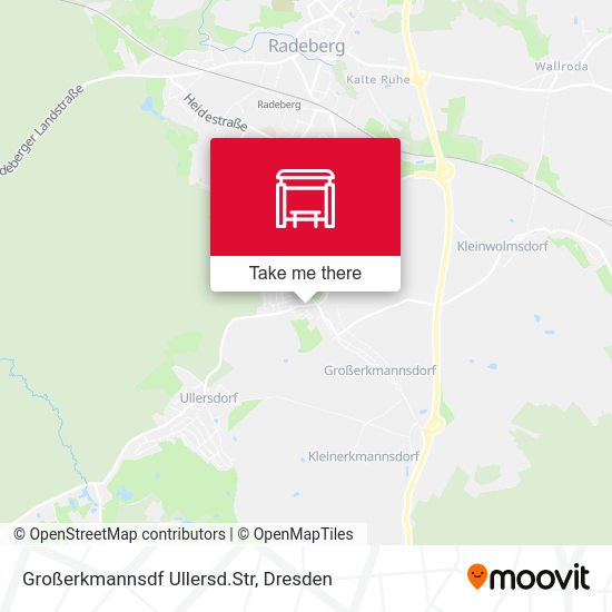 Карта Großerkmannsdf Ullersd.Str