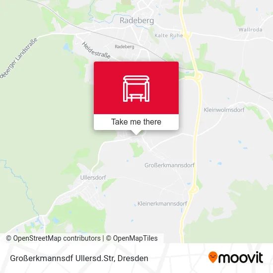 Карта Großerkmannsdf Ullersd.Str