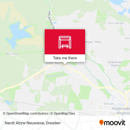 Карта Nardt Abzw Neuwiese