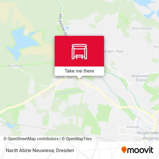 Карта Nardt Abzw Neuwiese