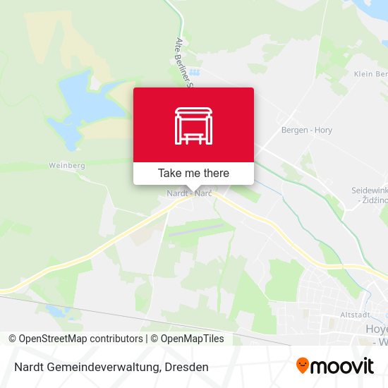 Карта Nardt Gemeindeverwaltung
