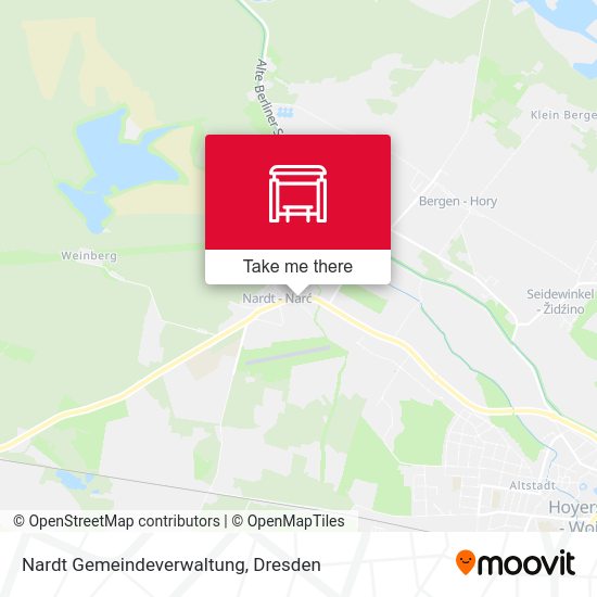Карта Nardt Gemeindeverwaltung