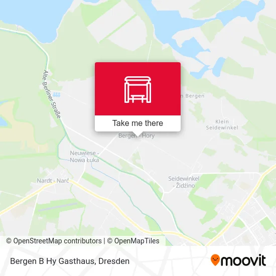 Карта Bergen B Hy Gasthaus