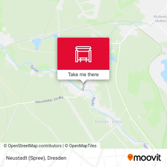 Neustadt (Spree) map