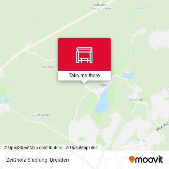 Карта Zeißholz Siedlung