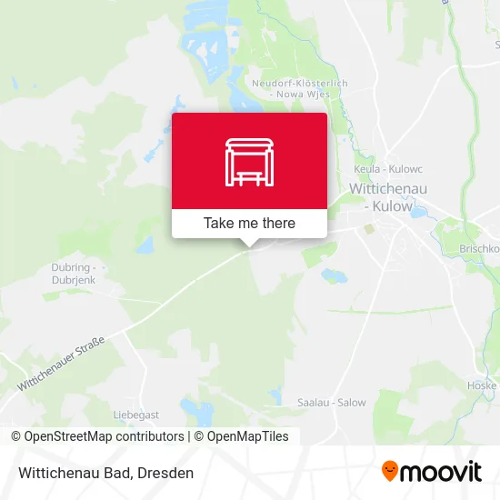 Карта Wittichenau Bad