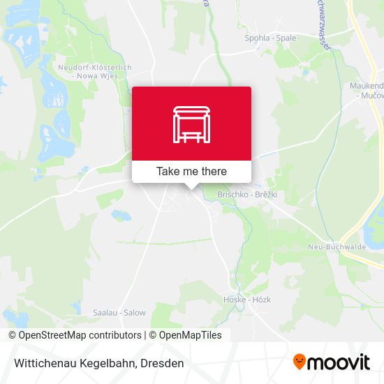 Карта Wittichenau Kegelbahn