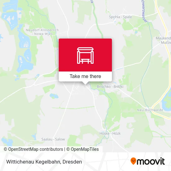 Карта Wittichenau Kegelbahn