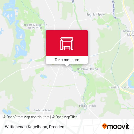 Карта Wittichenau Kegelbahn