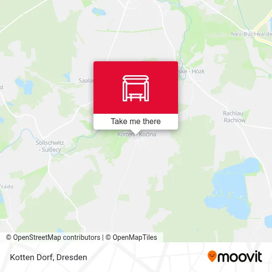 Kotten Dorf map