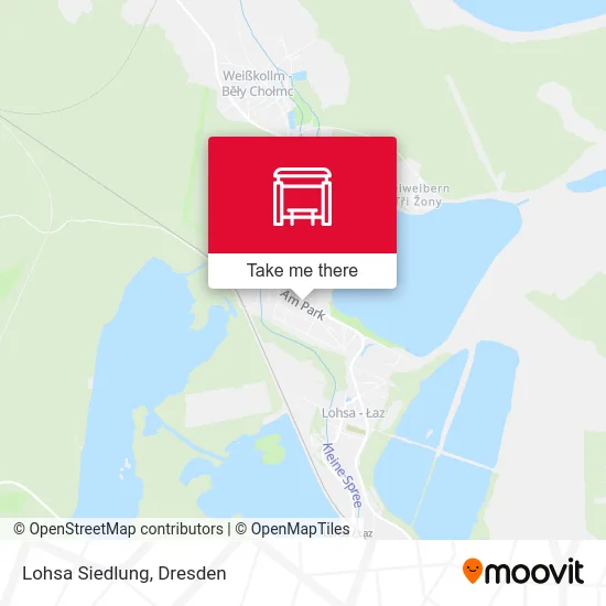 Карта Lohsa Siedlung
