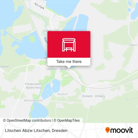 Карта Litschen Abzw Litschen