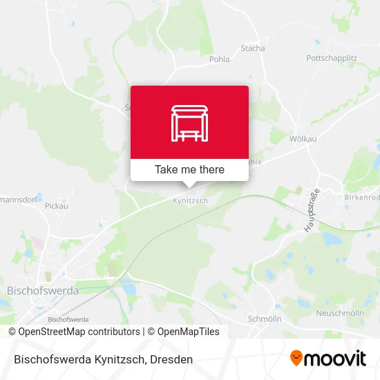 Карта Bischofswerda Kynitzsch