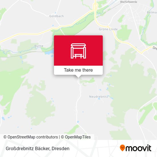 Карта Großdrebnitz Bäcker