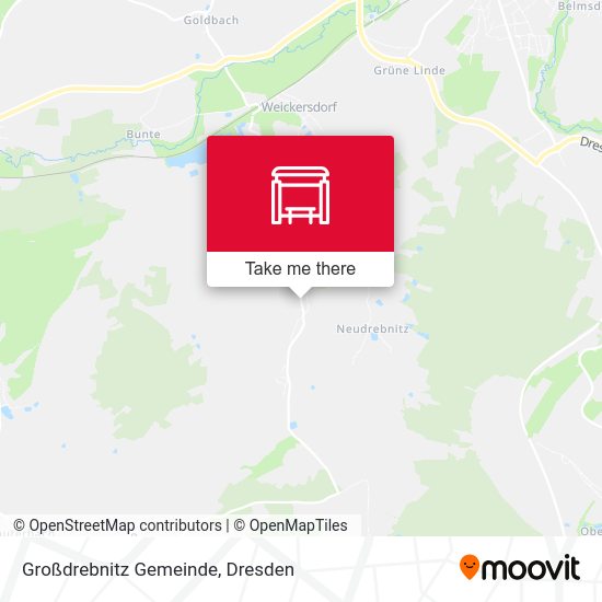 Карта Großdrebnitz Gemeinde