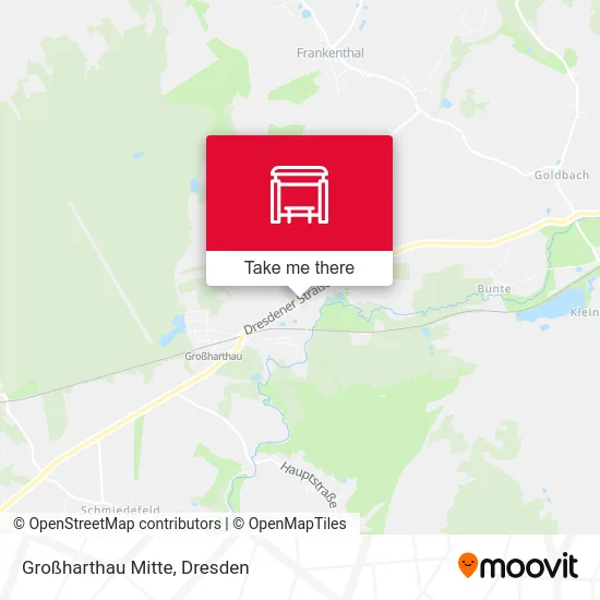 Карта Großharthau Mitte