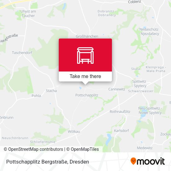 Карта Pottschapplitz Bergstraße