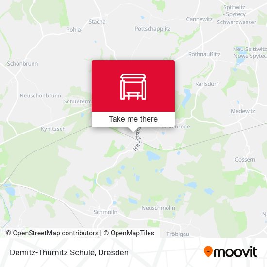 Карта Demitz-Thumitz Schule