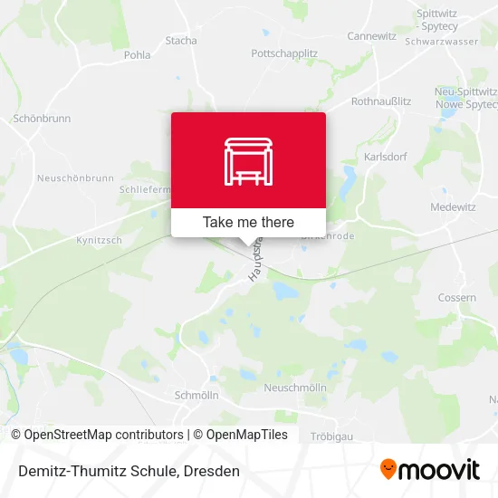 Карта Demitz-Thumitz Schule