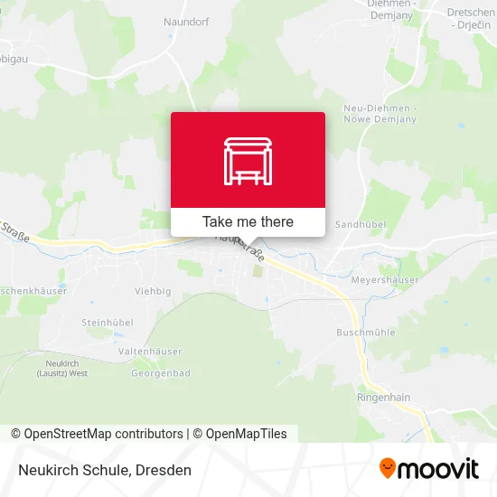 Neukirch Schule map