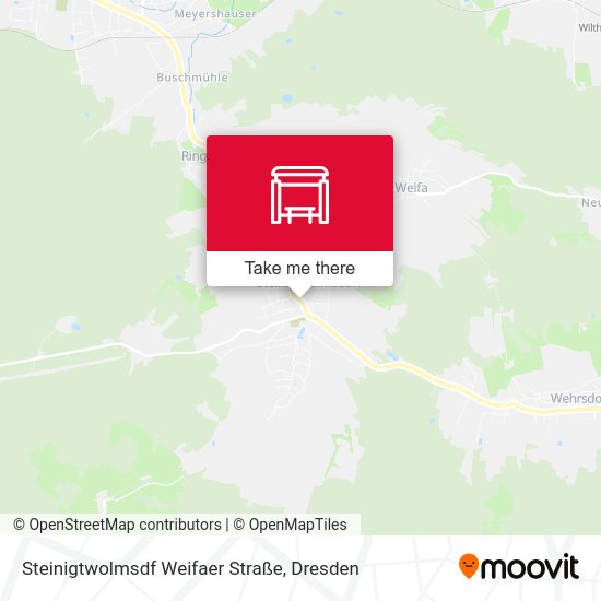 Карта Steinigtwolmsdf Weifaer Straße