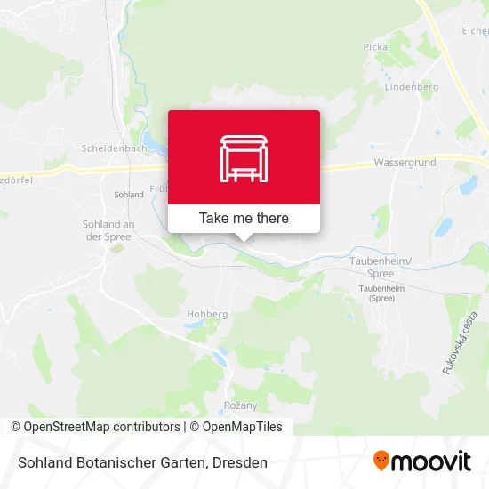 Карта Sohland Botanischer Garten