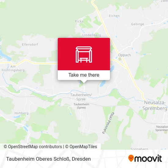 Карта Taubenheim Oberes Schloß