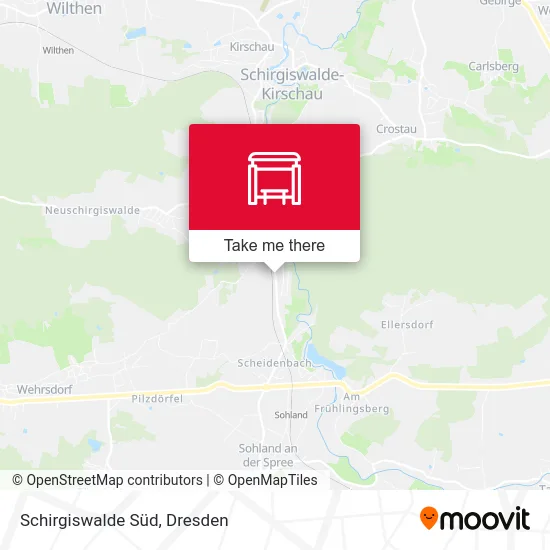 Карта Schirgiswalde Süd