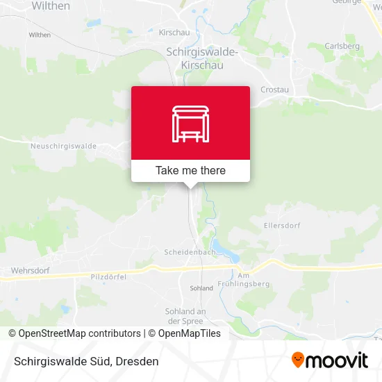 Карта Schirgiswalde Süd