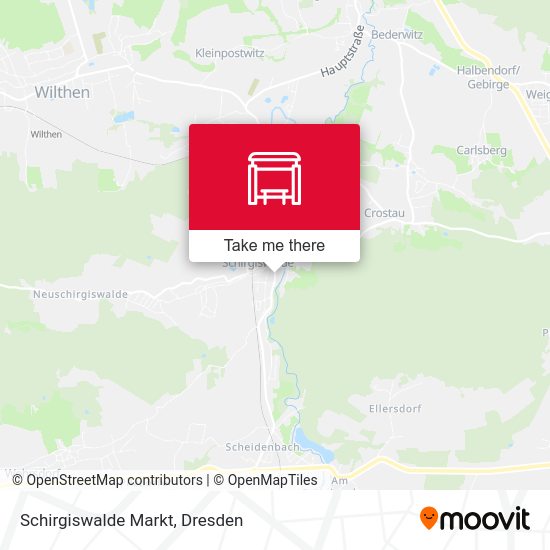 Карта Schirgiswalde Markt