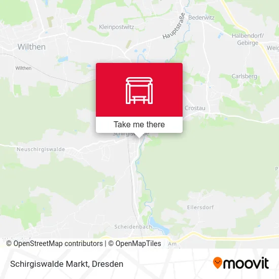 Карта Schirgiswalde Markt