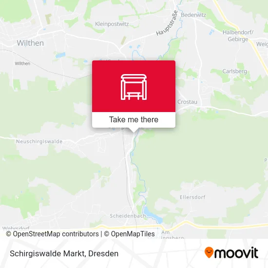 Карта Schirgiswalde Markt