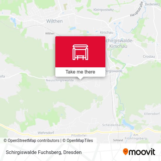 Карта Schirgiswalde Fuchsberg