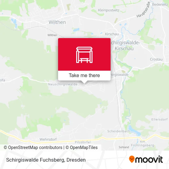 Карта Schirgiswalde Fuchsberg