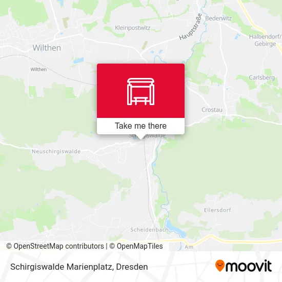 Карта Schirgiswalde Marienplatz