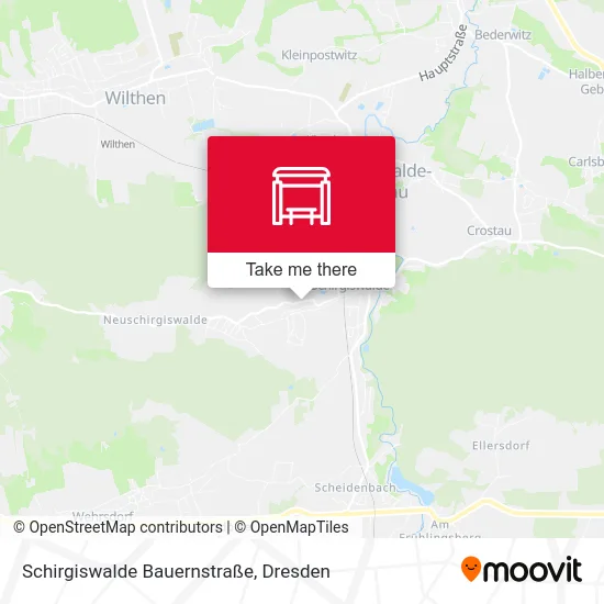 Карта Schirgiswalde Bauernstraße