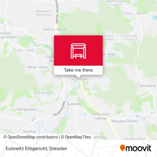 Карта Eulowitz Erbgericht