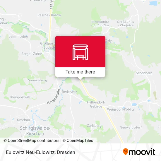 Eulowitz Neu-Eulowitz map