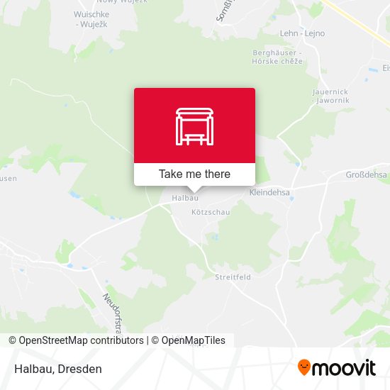 Карта Halbau