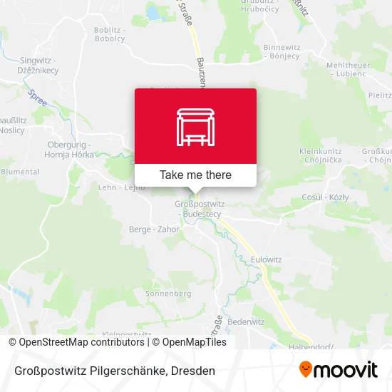 Карта Großpostwitz Pilgerschänke