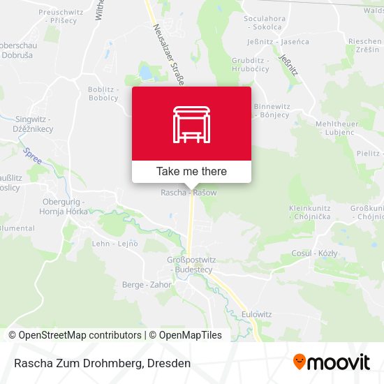 Карта Rascha Zum Drohmberg