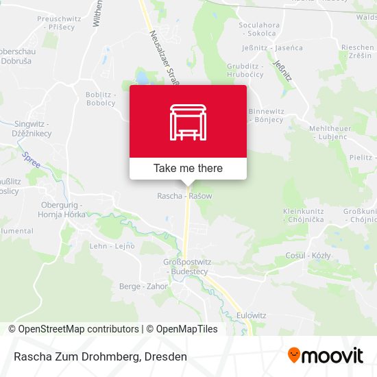 Карта Rascha Zum Drohmberg