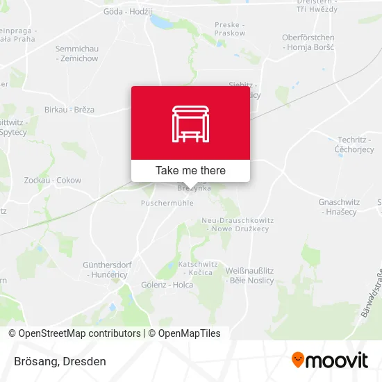 Карта Brösang