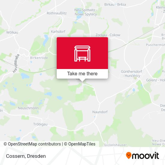 Карта Cossern