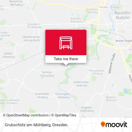 Карта Grubschütz am Mühlberg