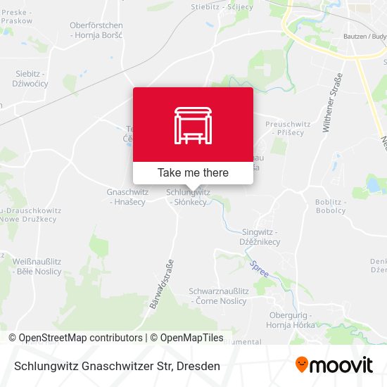 Карта Schlungwitz Gnaschwitzer Str